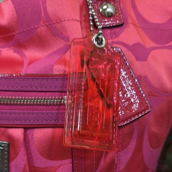 Coach RARE Poppy Bella Tote and Wallet Set - Picture 4 of 15